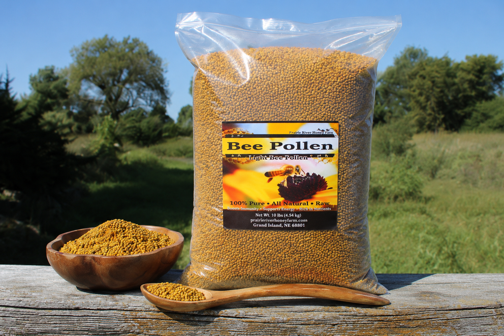 40lbs Bulk Fresh Bee Pollen Pure Raw Natural Nebraska Bee Pollen