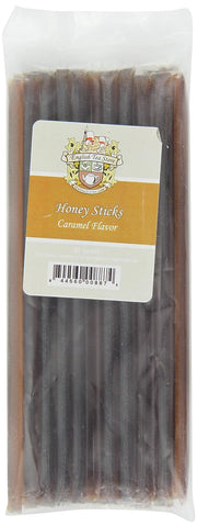 English Tea Store Honey Sticks, Peach, 20 Count