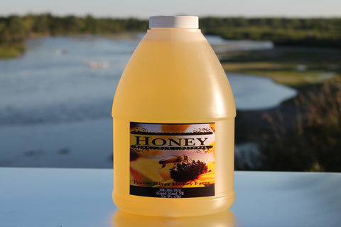 Raw Honey Pure Natural Nebraska Honey (one) 5lb Jug