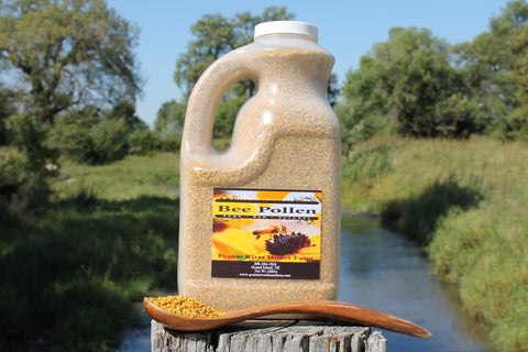 Bulk Fresh Bee Pollen Pure Raw Natural Nebraska Bee Pollen 6lb Jug