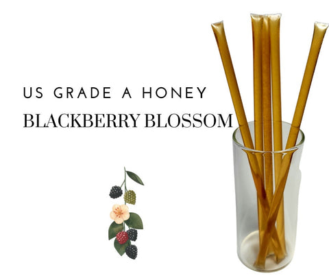 Bee Krazy Honey Sticks - Blackberry Blossom 5 Ct.