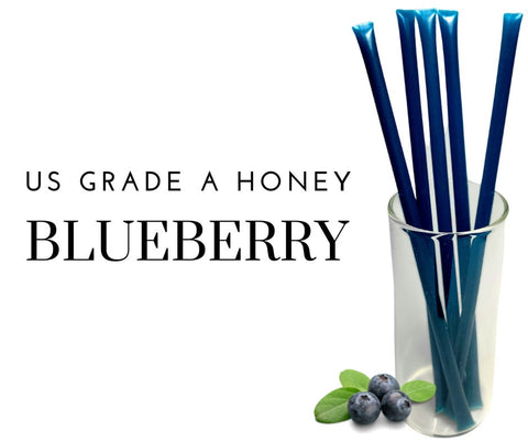 Bee Krazy Honey Sticks - Blueberry 5 Ct.